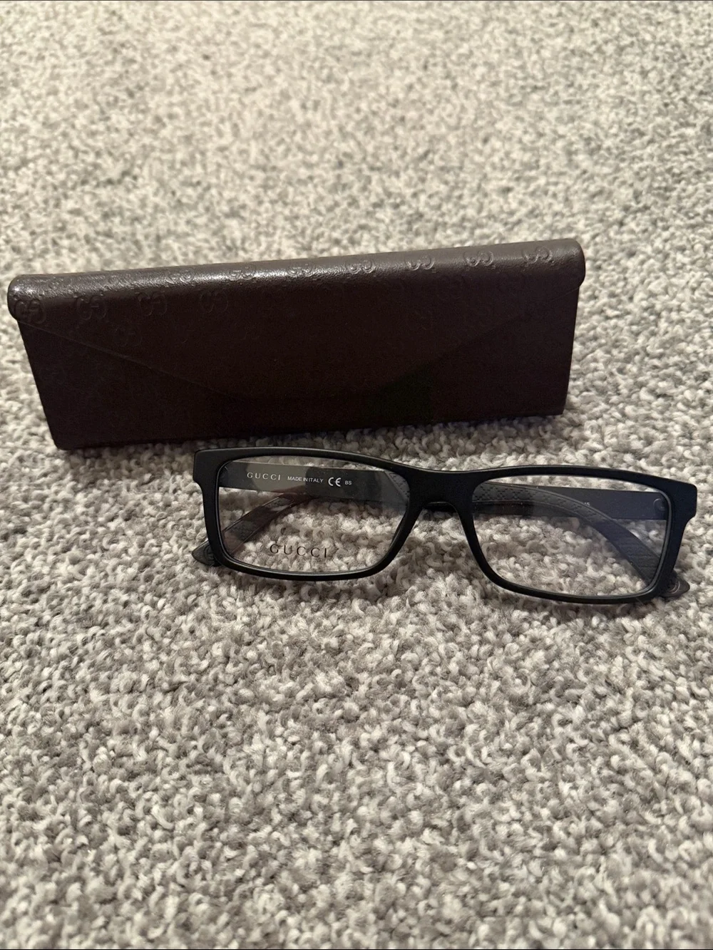 Authentic Gucci Black Eyeglasses